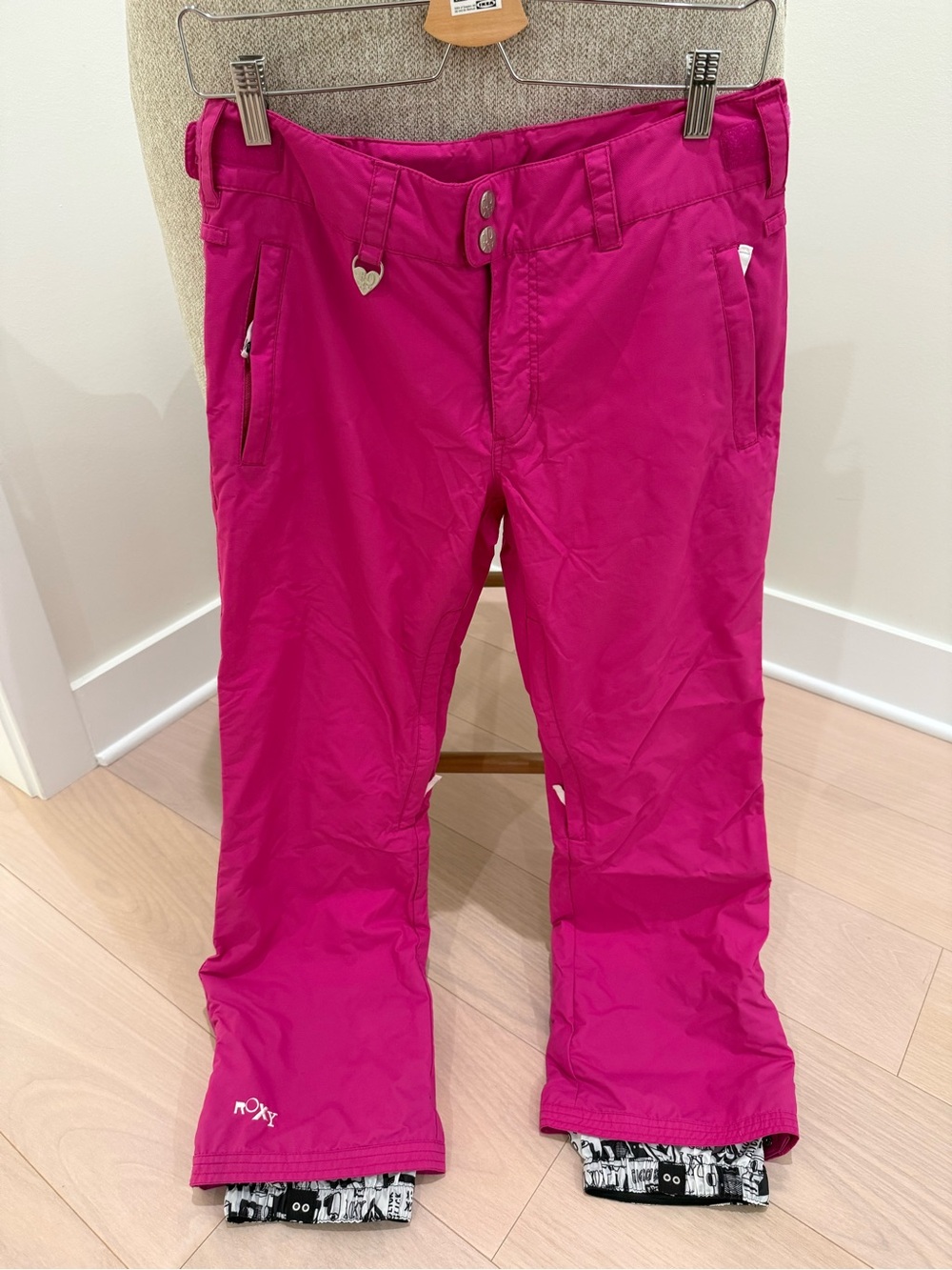 Roxy Women’s Pink Ski Snowboard Snow Pants Size Small Waterproof